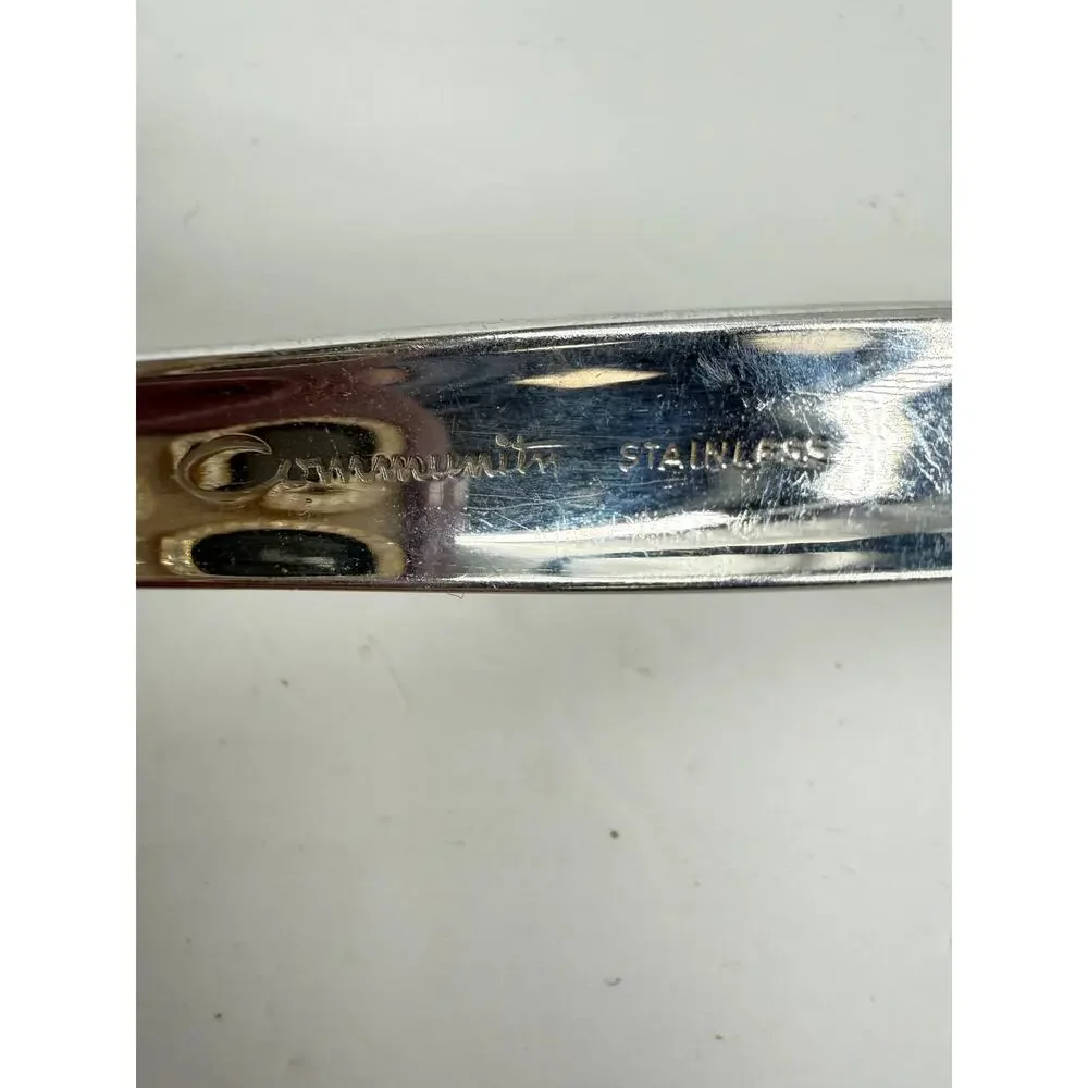 Community Oneida Stainless Serving Spoon Floral Replacement Flatware Silverware